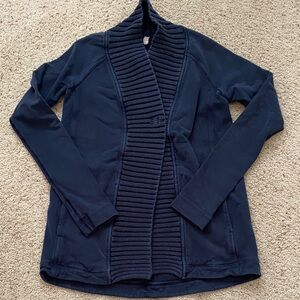 Lululemon Bliss Break Wrap Cardigan. Inkwell Navy. S.